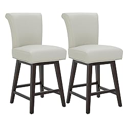 CHITA 26 Inch Counter Height Swivel Bar Stools Set
