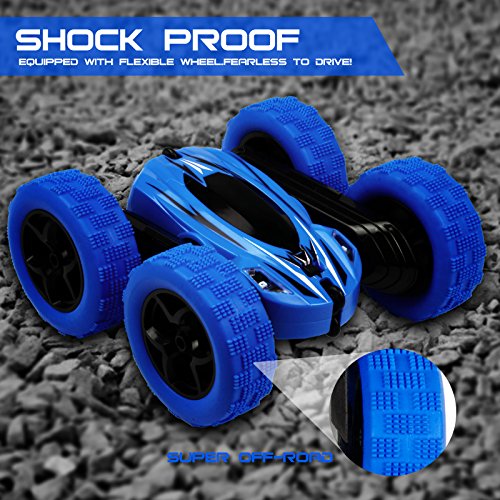 image for Cheerwing RC Car 4WD 2.4Ghz Stunt Car Double Sided 360° Flip Remote C