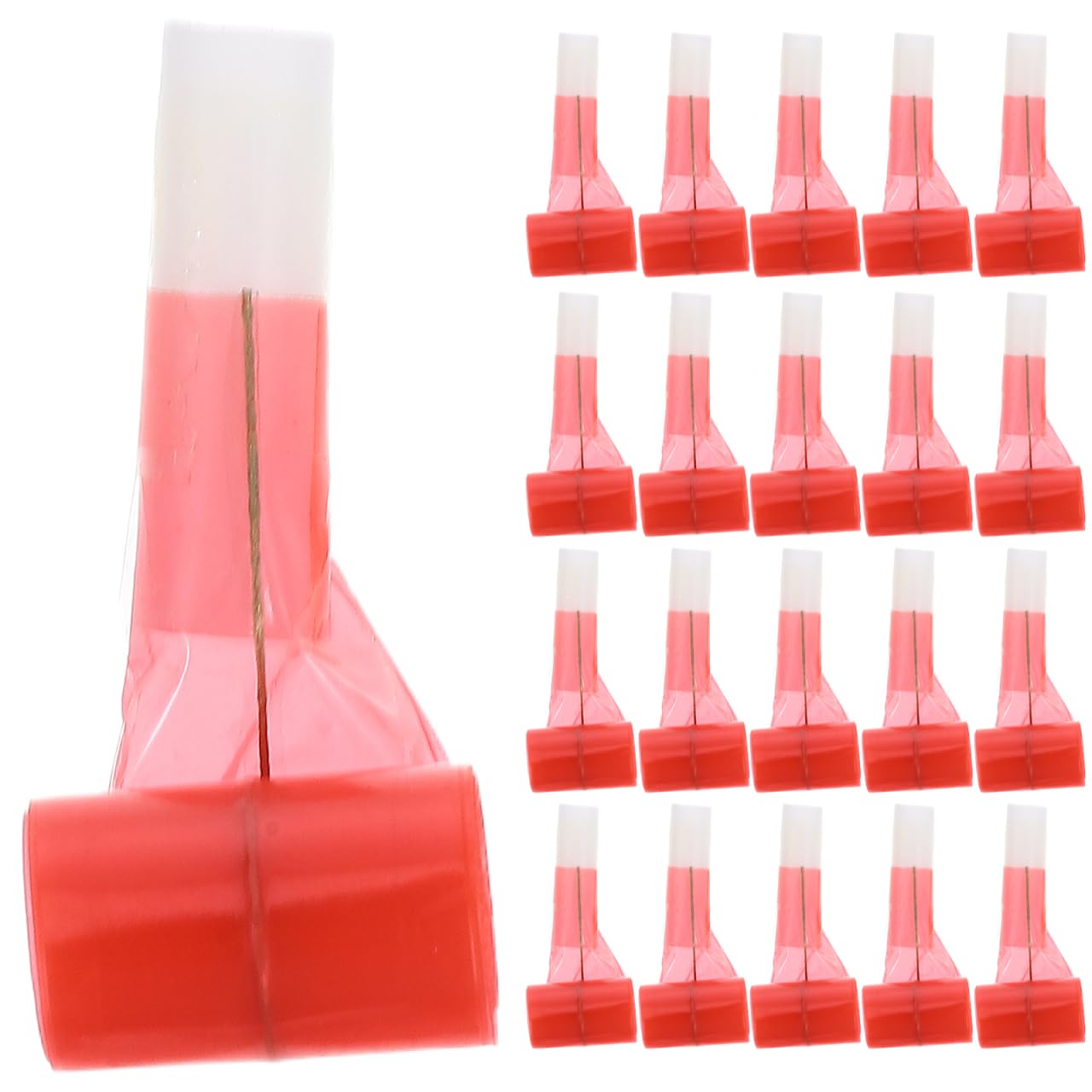 Milisten Party Noise Maker Tongue Sticking Accessories Replacement for Kids Frog Lizard Dinosaur Toys Blowout Whistles Birthday Festival Favors 6.89In