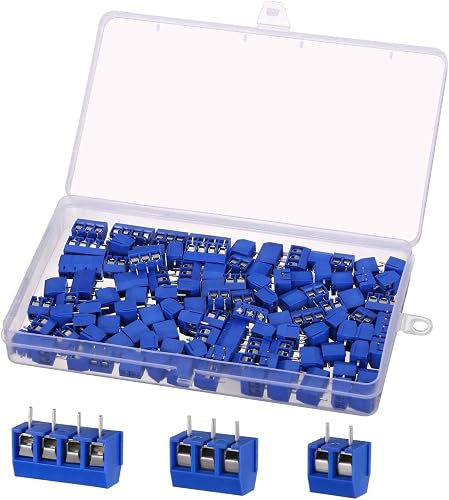Arduino 2pin Terminal 100PCS 2 Pin 3 Pin 4 Pin PCB Mount Screw Terminal Block Connector ...
