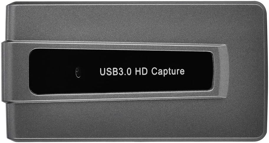 VIBOTON HDMI to USB 3.0 Video Capture Card for Windows Mac Linux PC Live Streaming 1080P 60fps Full HD Video Recorder