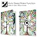 Fintie Rotating Case - 2017/2015 iPad Pro 12.9 inch (Old Model) 1st & 2nd Gen Case, 360 Degree Swiveling Stand Protective Back Cover, Supports Auto Wake/Sleep, Love Tree