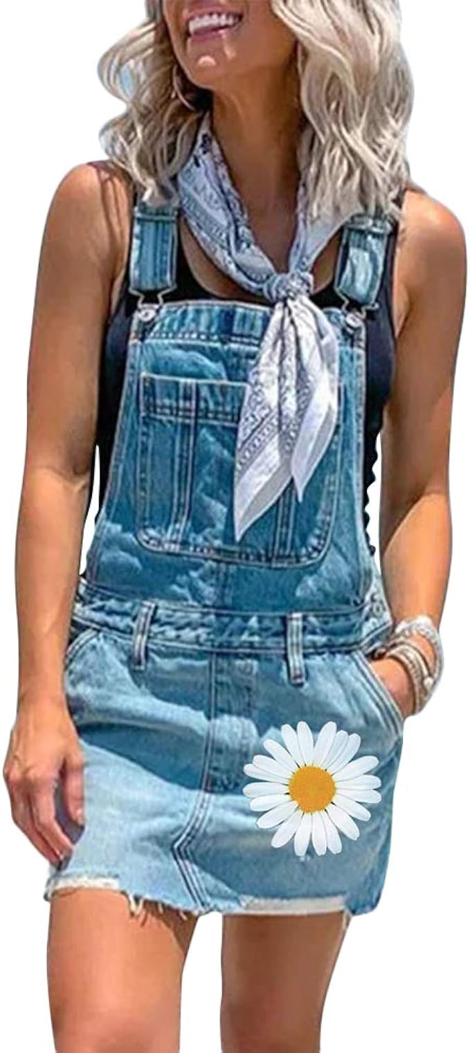 denim rompers for juniors