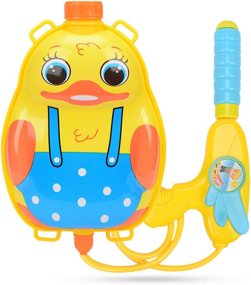 KOBWA Water Gun Backpack Water Blaster For Kids, Water Shooter with Animal Shape Toys Summer Outdoor Toys For Pool Beach Water Toys For Kids