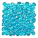 Artisan Supply Azure Glass Gems 5 Lbs. — Fills 1 ½ Quarts Vol. —Non-Toxic Lead Free Vase Filler, Table Scatter, Aquarium Fillers — Beautiful, Smooth, Fun, Vibrant Colors Crafted in The USA