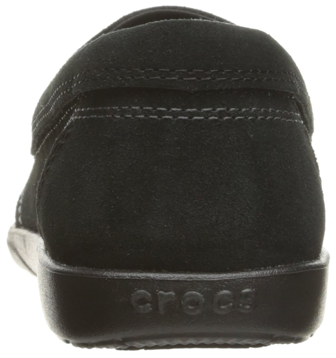 crocs women's walu ii suede loafer boat shoe