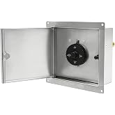 1 Hour BBQ Island Timer Box, Automatic Gas Shut Off Valve | 1/2" NPT for Propane &amp; Natural Gas,Built-in Auto Shut-Off Gas Timer for Grill &amp; Outdoor Kitchen