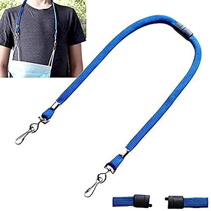 Short Double Ended Lanyard Safety Breakaway Clasp & Small/Short Size