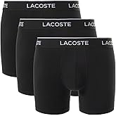 Lacoste Men's 3 Pack Boxer Briefs