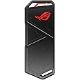 ROG Strix Arion M.2 NVMe SSD Enclosure-USB3.2 GEN2 Type-C, 10Gbps, Aura Sync RGB, Dual USB-C to C and USB-A to C Cables, Thermal Pads, PCIe 2280/2260/2242/2230 M Key/B+M Key, Screwdriver-Free