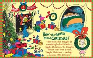 Amazon.com: HOW THE GRINCH STOLE CHRISTMAS By Dr. Seuss..48 Piece Floor Puzzle: Toys &amp; Games