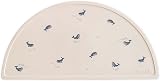 Mushie Silicone Placemat for Kids Non-Slip 48 x 23 cm Whales