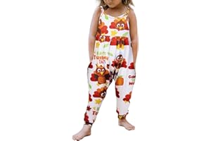 Yousie Toddler Girls Kids Jumpsuit One Piece Floral Dinosaur Playsuit Strap Romper Summer Outfits Clothes