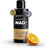 Orphira Liquid Liposomal NAD+ Supplement - 10x Better Absorption for Cellular Energy, Mental Clarity, Healthy Aging & Vitality Support - Enhanced NAD Plus, Vegan, Non-GMO - 30 Servings (4 fl oz)
