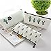 August Dream Canvas Student Pencil Case Box Pen Pouch Coin Purse Pouches Cosmetic Makeup Bag Cactus Pastoral Bandage Set of 6