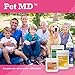 Pet MD Probiotic, Prebiotic, Enzymes and Herbs - Complete 4 In 1 Digestive Health for Dogs and Cats - 30 Sprinkle Capsules