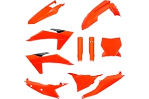 Polisport Motocross (MX) Replica Plastic Kit for KTM SX/SX-F & XC/XC-F (2023–2024) Dirt Bike – OEM Quality, Durable, Flexible