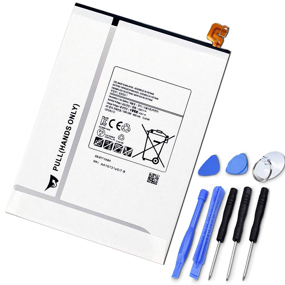 XITAIAN 3.85V 15.4Wh 4000mAh EB-BT710ABE EB-BT710ABA Replacement Battery for Samsung Galaxy Tab S2 8.0 T710 SM-T710