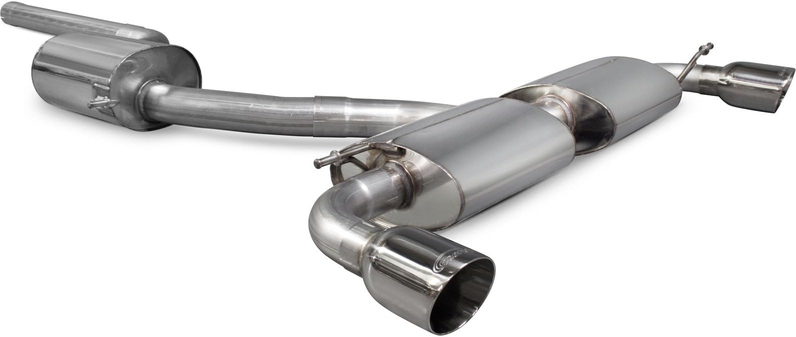 Scorpion SVW041 Car Exhaust Cat-Back System (Resonated) Daytona