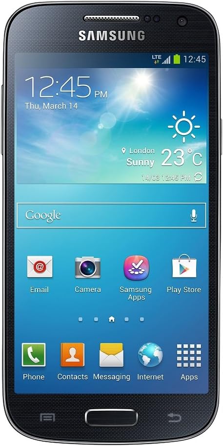 Samsung Galaxy S4 Mini Gt I9195 8gb 4g Black Amazon Co Uk Electronics