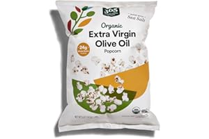 365 by Whole Foods Market, Organic Extra Virgin Olive Oil and Sea Salt Popcorn, 5 Ounce