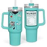 Nurse Gifts 40oz Stainless Steel Insulated Tumbler - Coffee Cup for Nurses Week, Appreciation Gifts