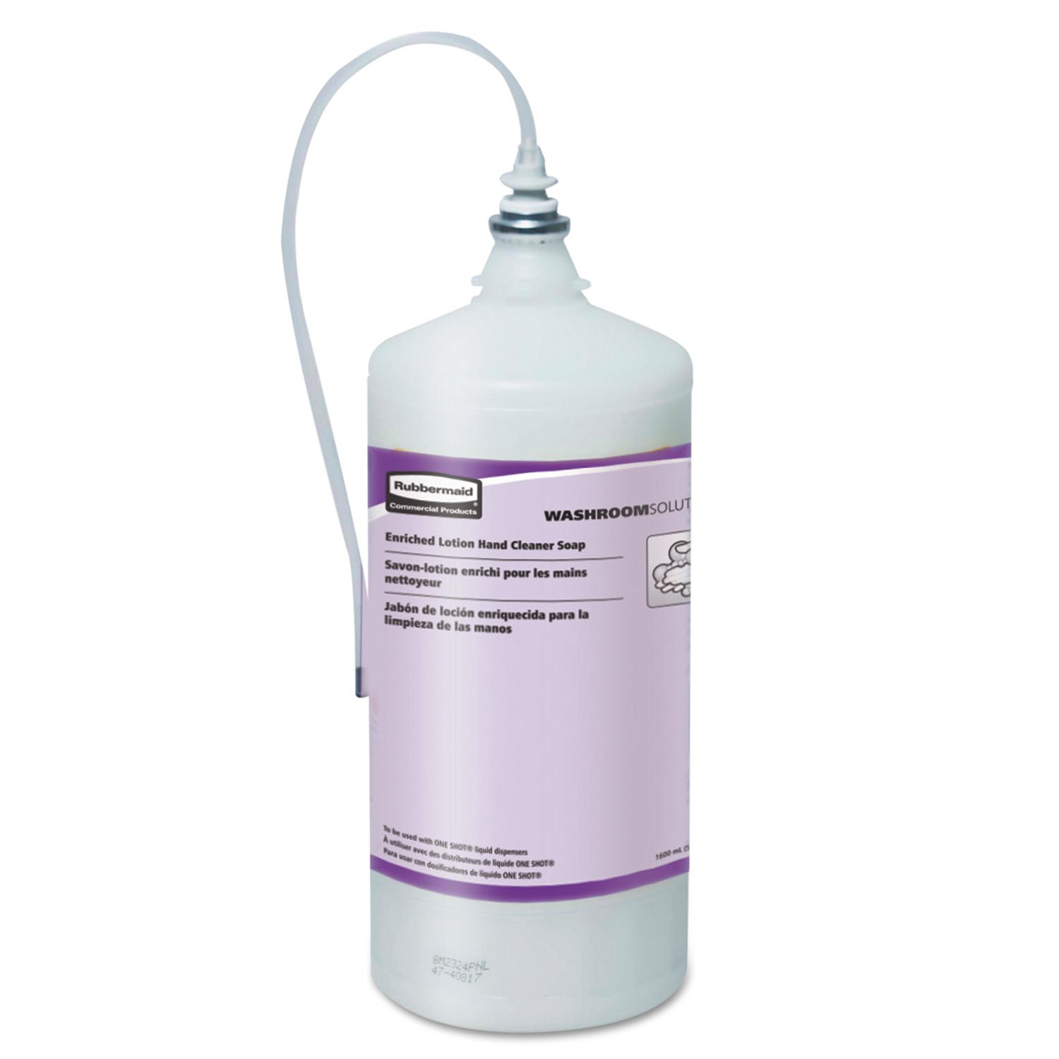 Rubbermaid FG4015431 Lotion Handcleanser Refill, 1600ml Volume, Pack of 4