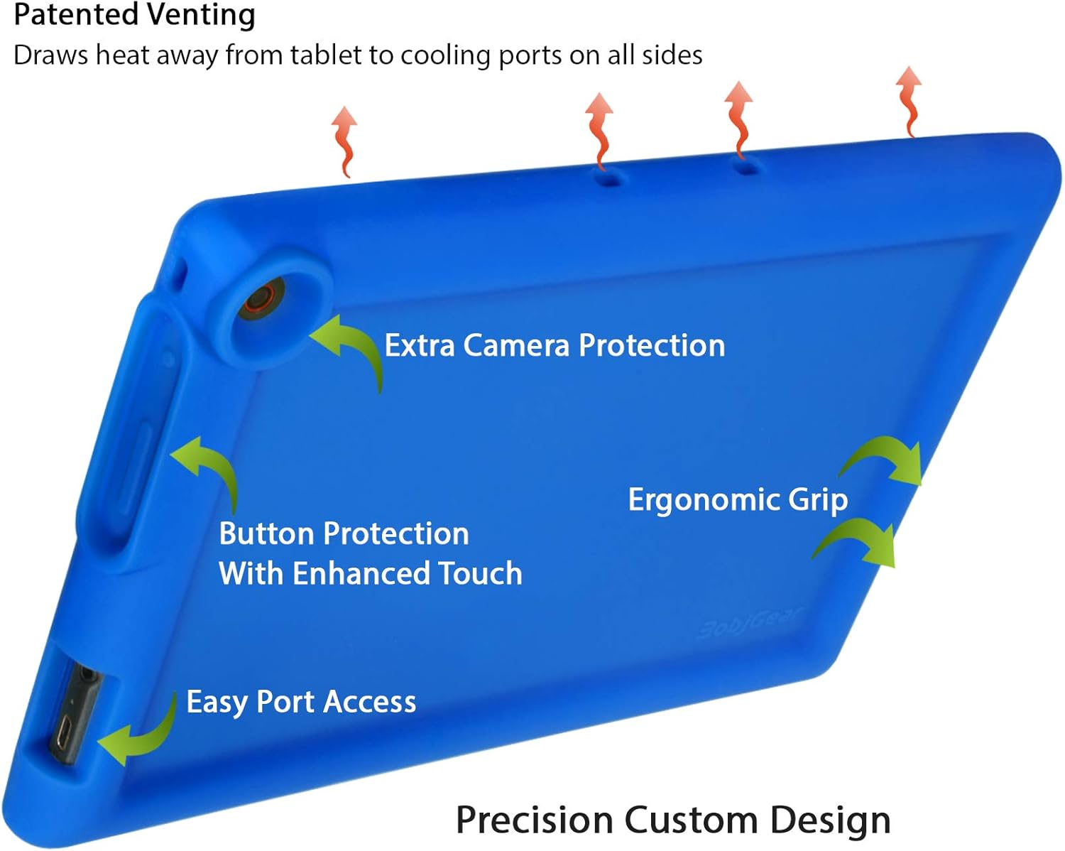 BobjGear Bobj Rugged Tablet Case for (25.7) Lenovo 10e Chromebook