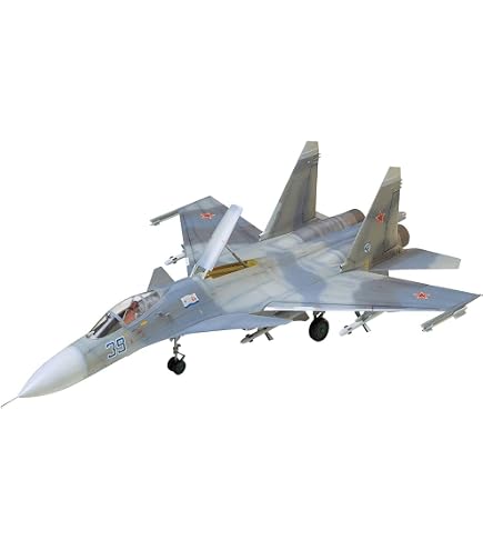 Amazon.com: Trumpeter Russian SU-27 Flanker B Model Kit : Arts