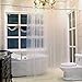 HomeIdeas 3d Cube Shower Curtain,Waterproof,Mildew-free,Shower Curtain for Bath,72 Inch By 78 Inch,Clear