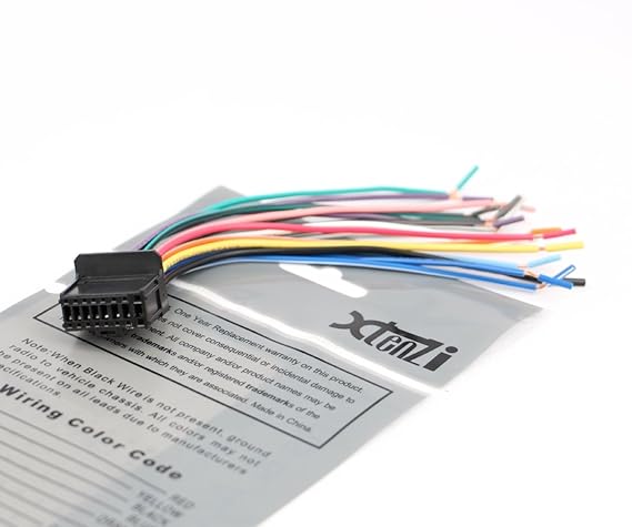 Xtenzi Car Radio Wire Harness Compatible With Pioneer Cd Dvd Navigation In Dash Xt1603 21