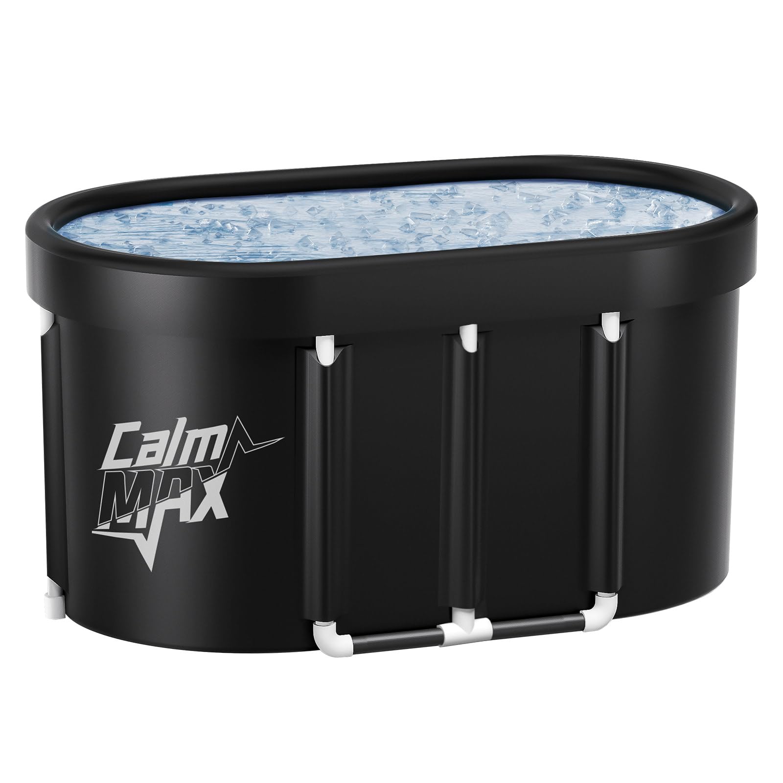 Wxtkkom Upgraded XL Athlete's Collapsible Ice Bath Tub,129 Gal Large Cold Plunge Tub For