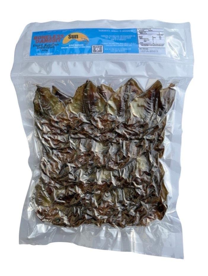 Dried boneless Rabbitfish/Boneless Danggit (dried fish), wild caught