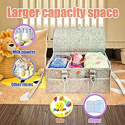 LEITOR Diaper Organizer,Easy to Clean and