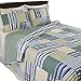 Lavish Home Twin Lynsey 2 Piece Quilt Set, Multicolor