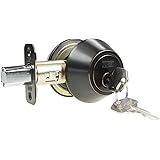 Honeywell 8112409 Double Cylinder Deadbolt Oil Rubbed Bronze Doorknobs Amazon Com