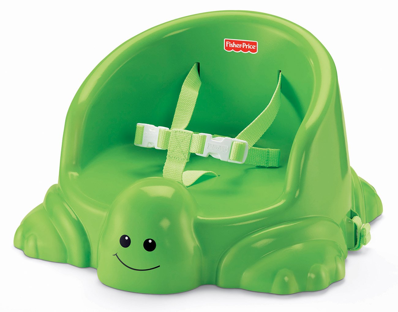 Fisher Price V Elevador de asiento con diseño de tortuga color verde