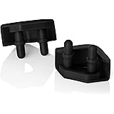 Noctua NA-SAVP5 chromax.Black, Anti-Vibration Pads for 92mm & 80mm Noctua Fans (16-Pack, Black)