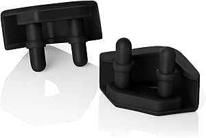 Noctua NA-SAVP5 chromax.Black, Anti-Vibration Pads for 92mm &amp; 80mm Noctua Fans (16-Pack, Black)