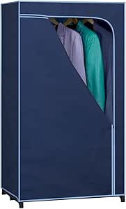 Rayen 2382 - Armario de Tela de plástico, 140 x 75 x 50 cm, Color Azul