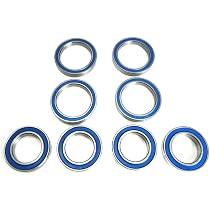 TRB RC Wheel & Transmission Bearings - 15pcs 5x11x4mm For Traxxas Slash 2WD, Stampede