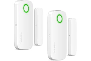 VOCOlinc Door Alarm Magnetic Window Locks Contact Sensor Wireless Smart Doorbell Chime No Hub Required ONLY Works with Apple HomeKit Home Security Bluetooth Low Energy Remote Access