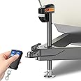SEALIGHT Electric Trailer Jack with Remote Control,Range up to 30 Meters，7500LB Power Tongue Jack， 9.84"-33.85" Electric Tongue Jack for A-Frame Trailer,Utility Trailer,RV,12V DC and LED Light