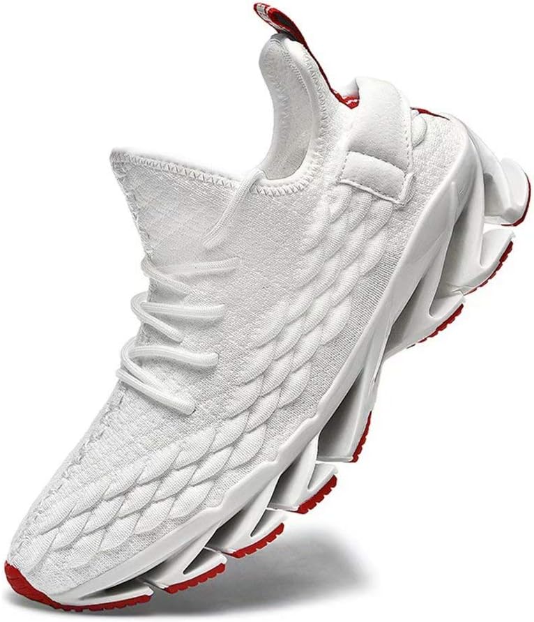 FUSHITON Mens Trainers - Running Shoes Men Women Tennis Shoe Fashion Walking Sneakers Breathable Athletic Sport for Womens