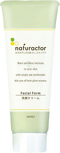 洗顔クリーム フェイシャルフォームN 120g （ 洗顔 洗顔フォーム オーガニック 自然派 ナチュラル ）【 ナチュラクター 】