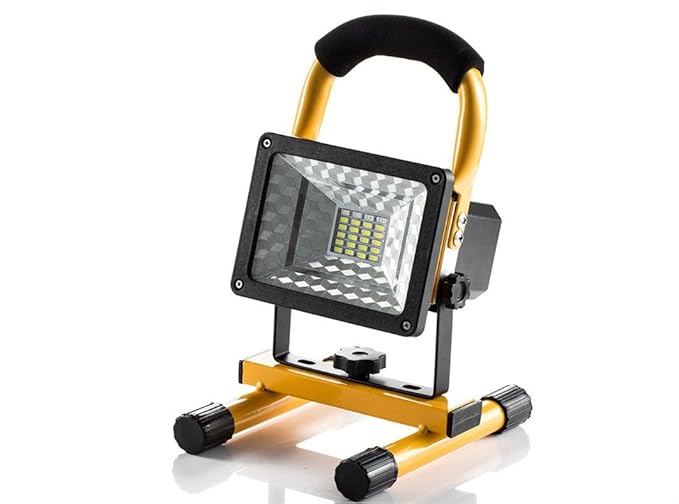 15 W portátil proyector recargable Super Floodlight 24LEDs ...
