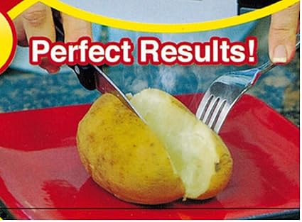 PiniceCore Rojo Lavable Olla Bolsa de Patatas al Horno de cocción ...