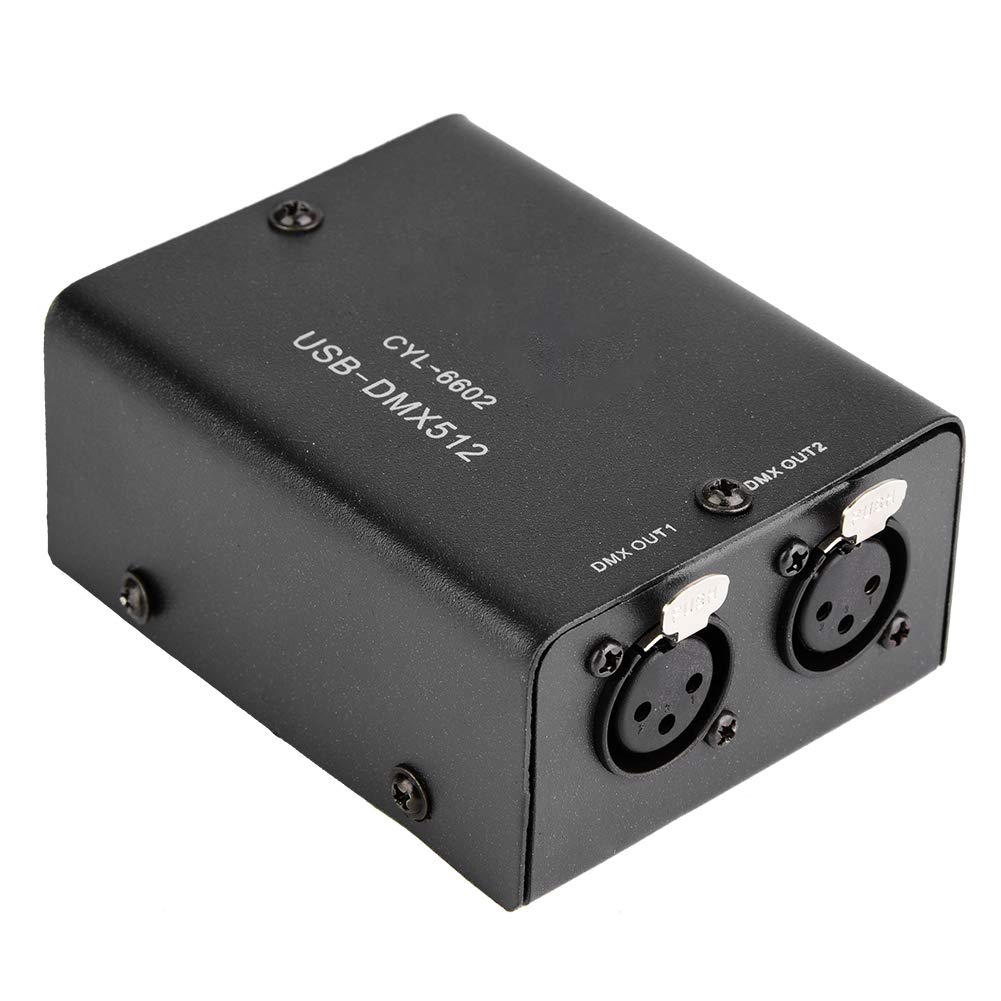 Photo 1 of Controller Stage, 512-Channel USB to DMX DMX512 LED Light DMX Stage Lighting Controller Channels Decoder Module