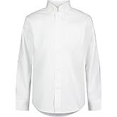 IZOD Uniform Young Men's Long Sleeve Button-Down Oxford Shirt