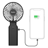 EasyAcc Portable Travel Fan [Max 53H Cooling